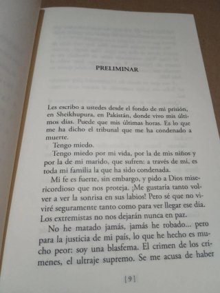 ¡Sacadme de aquí!. Asia Bibi.