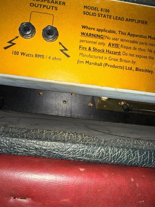 Cabezal Marshall 8100