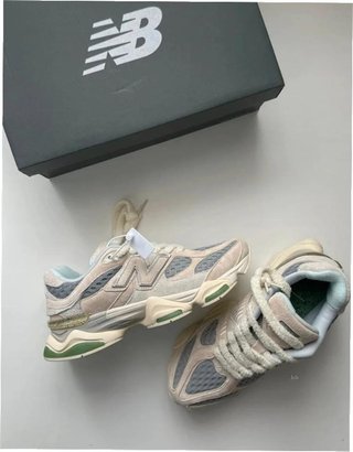 New Balance 9060 Beige/Gris Talla 44
