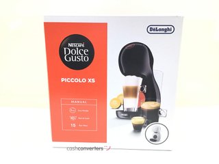 cafetera capsulas de longhi piccolo xs