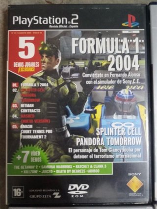 Revista PlayStation 2 - Formula 1 2004