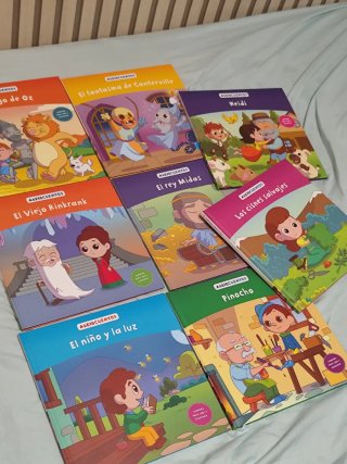 PACK X8 cuentos infantiles de tapa dura (SALVAT)