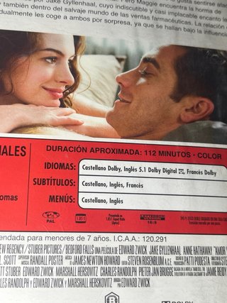 Amor y Otras Drogas - DVD y Blu-Ray