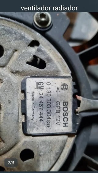 Ventilador Radiador Opel Astra 1.7 CDTI 2005
