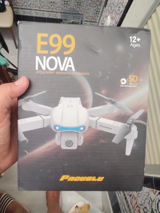 Drone E99 Nova Inteligente Blanco