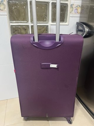 Maleta grande morada Gabol