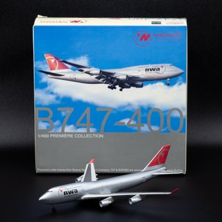 Maqueta Avión Boeing 747 Northwest Airlines 1:400