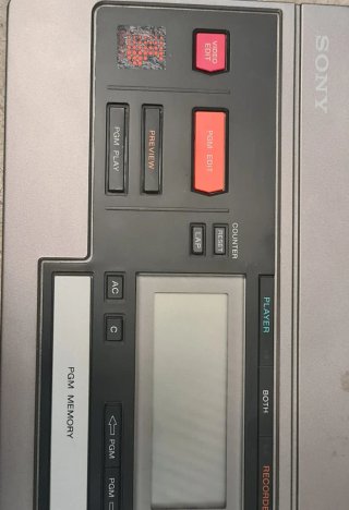 Controlador Edición Video Sony RM-E100V