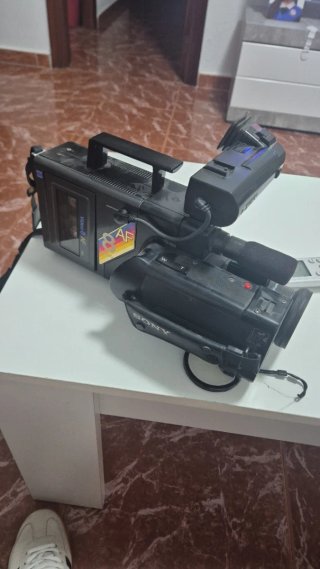 Sony Video8 AF CCD-V8AF-E Cámara Vintage