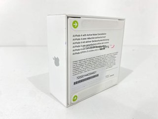 in-ear apple airpods 4 gen con cancelacion activa de ruido