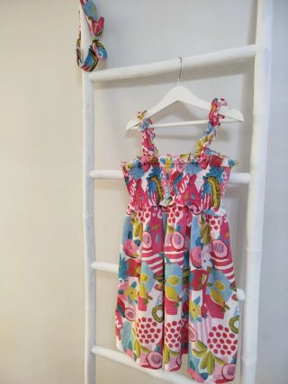 Vestido Mayoral Frutas Multicolor