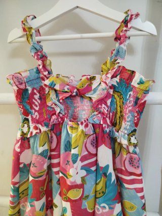 Vestido Mayoral Frutas Multicolor