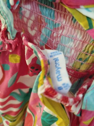 Vestido Mayoral Frutas Multicolor