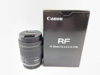 objetivos canon canon rf 15-30mm f4.5-6.3 is stm