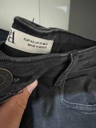 Pantalón vaquero ZARA azul