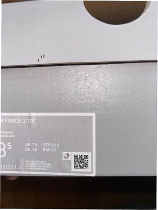 Nike Air Force 1 Low Blancas Talla 42