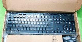 Amazon Basics Combo de Teclado y Ratón Inalámbrico