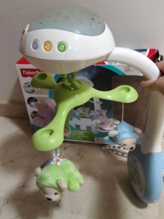 Móvil Cuna Fisher Price Proyector y Sonidos