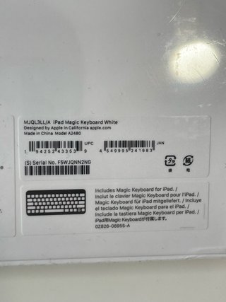 NUEVO ipad pro magic keyboard 12,9