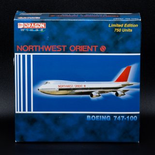 Maqueta Avión Boeing 747 Northwest Orient 1:400