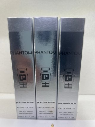 Confezione da tre profumi da viaggio