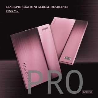 BLACKPINK - [DEADLINE] 3rd Mini Album BLACK/PINK Version - Opción: BLACK