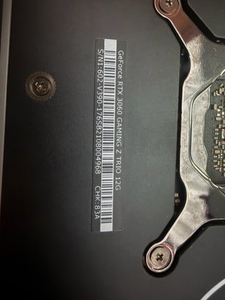 MSI RTX 3060 12GB Gaming Z Trio