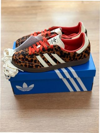 Adidas Samba OG Leopardo Rojo EU39
