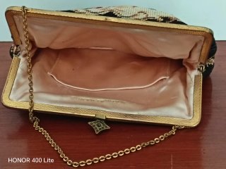Bolso de mano Petit Point Flores