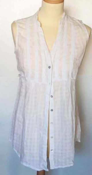 Camisa Algodón Blanca para Dama T. 38 Atmosphere