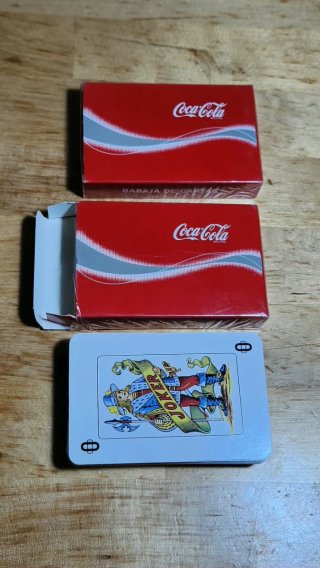 Lote coleccionista Coca-Cola cartas radio abridor