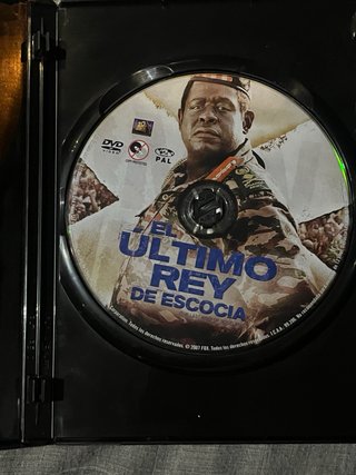 DVD El Último Rey de Escocia (Defecto carcasa)
