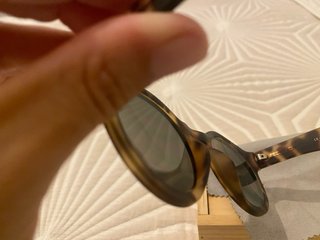 Gafas de sol TIWI azules y marrones