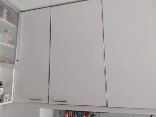 Cocina Completa Plata y Blanca