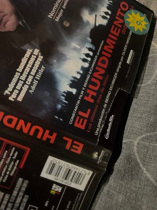 DVD El Hundimiento (Defecto carcasa, ver fotos)