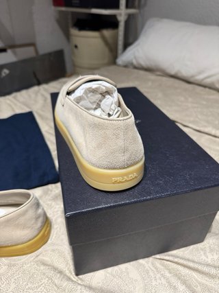 Mocasines Prada Ante Beige