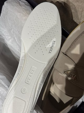 Mocasines Prada Ante Beige