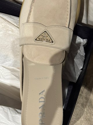 Mocasines Prada Ante Beige