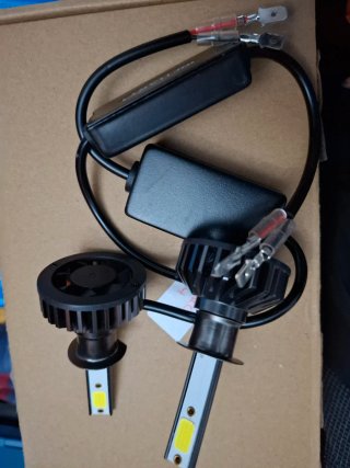 Bombillas LED H1, F2, COB, Coche