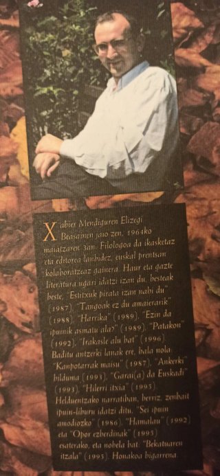 Berriro igo nauzu (Literatura saila)