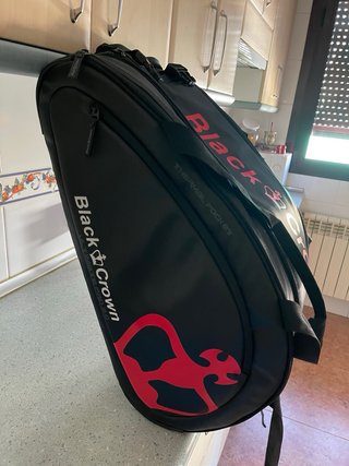 Bolsa de pádel negra
