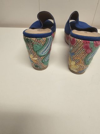 Sandalias Daniela Vega Plataforma Multicolor
