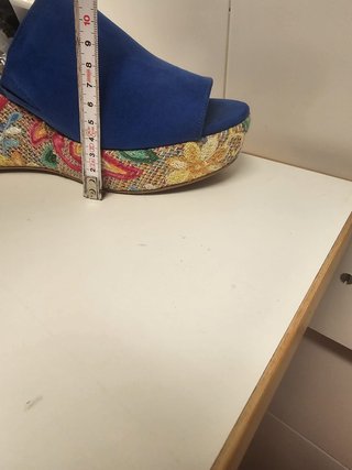 Sandalias Daniela Vega Plataforma Multicolor
