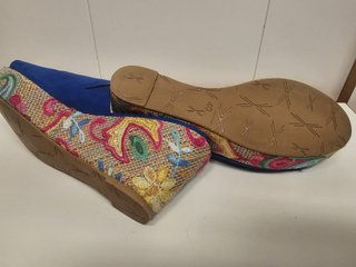Sandalias Daniela Vega Plataforma Multicolor