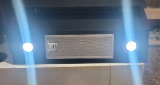 Campana extractora Comfee negra nueva