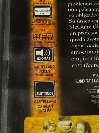 El Indomable Will Hunting - DVD