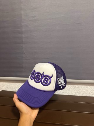 Gorra Seasons Blanca y Morada