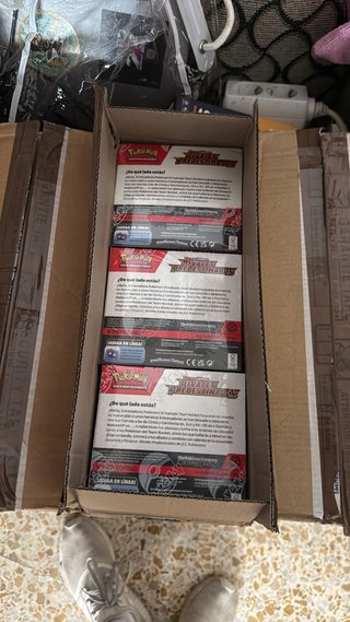 Lote 2 Booster Box Pokémon: Rivales Predestinados