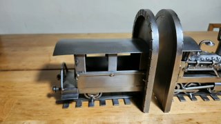 Sujetalibros locomotora metal industrial artesanal