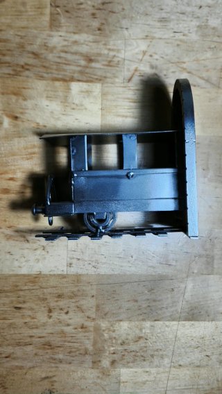 Sujetalibros locomotora metal industrial artesanal